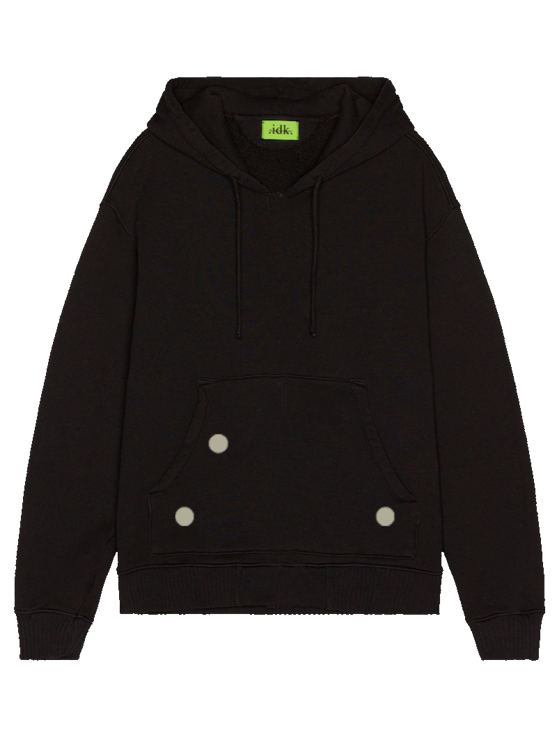 tri dot hoodie